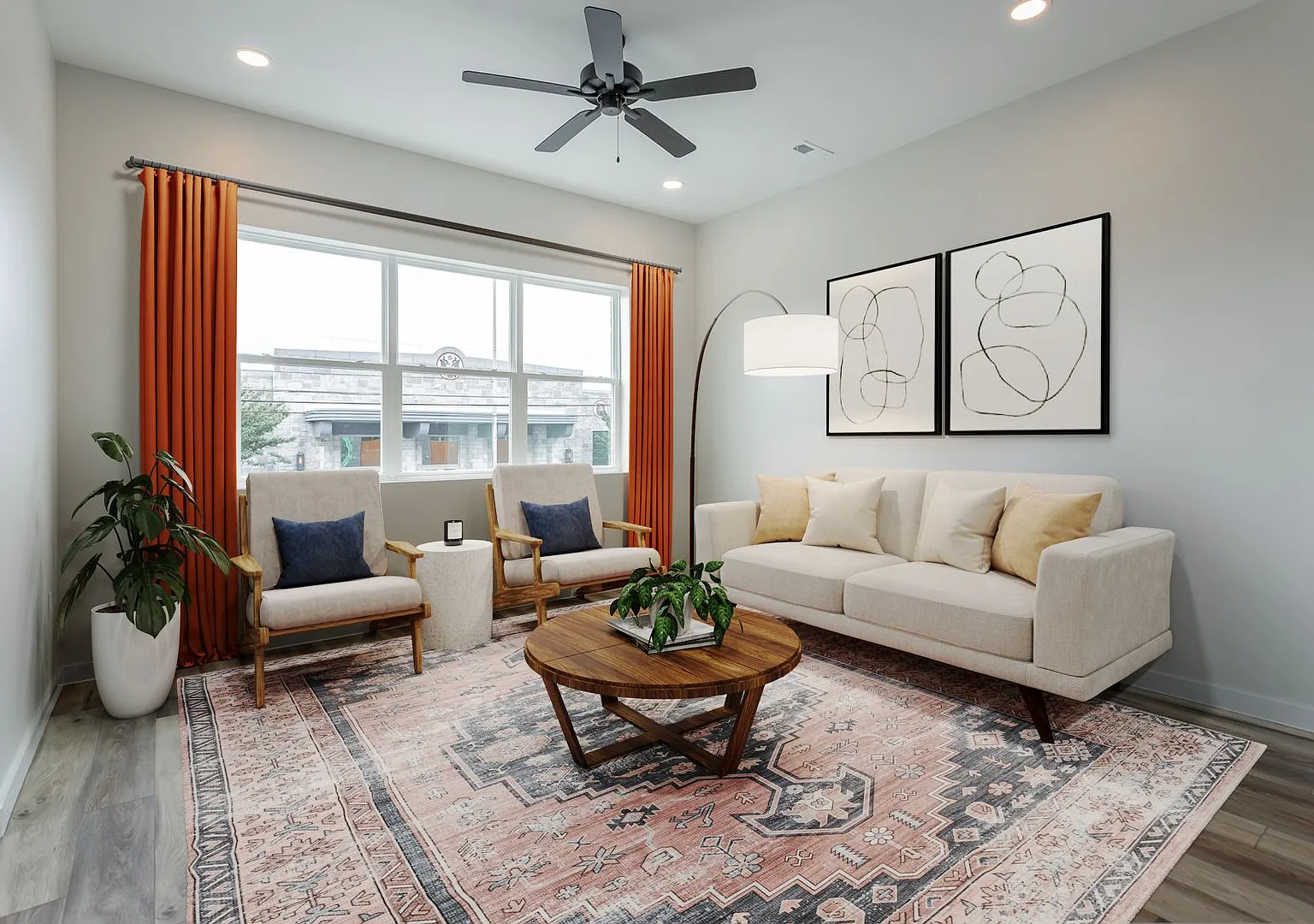 New 3 Bedroom Townhome in Park Central | 2-Car Garage & Private Balconies — Photo 3