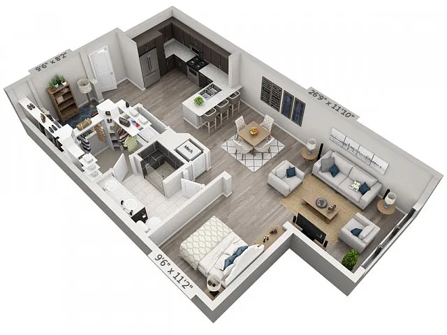 Floor plan E2