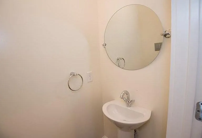 Half bath, off the living room