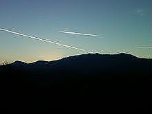 Jets over Mt LeConte