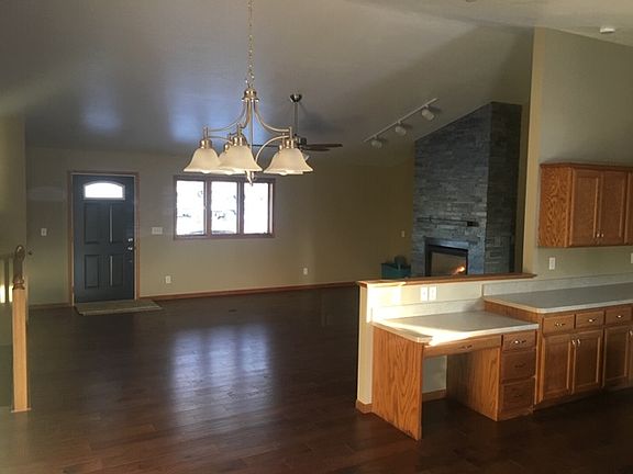Dining room and living room