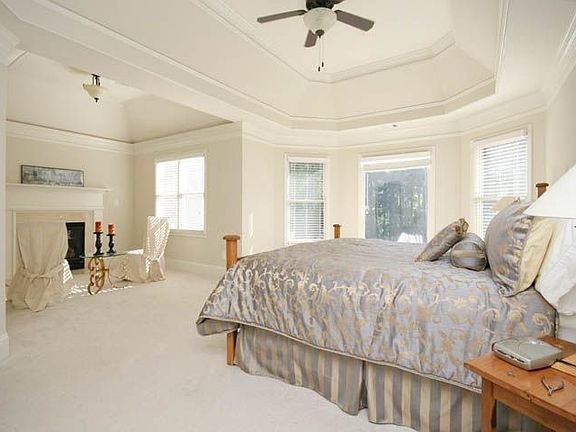 Master BR is Grand w/a FP, Picture windows to enjoy the view 