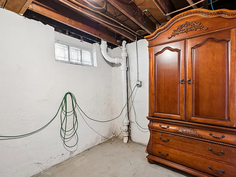 Basement Storage Space- Unfinished