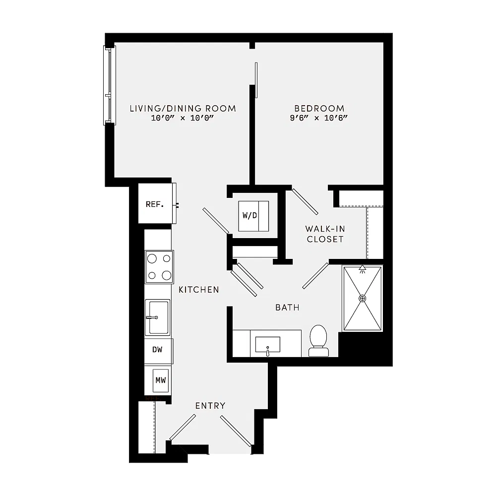 Floor plan JR1B