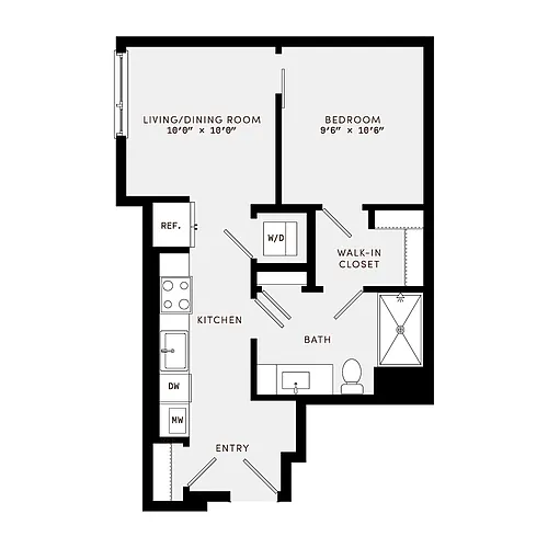 Floor plan JR1B