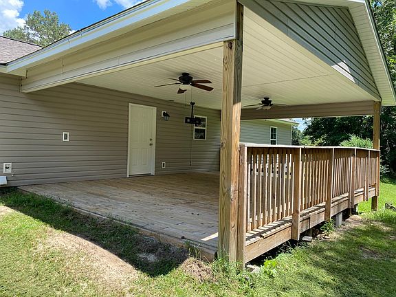 Large Covered Back Porch
