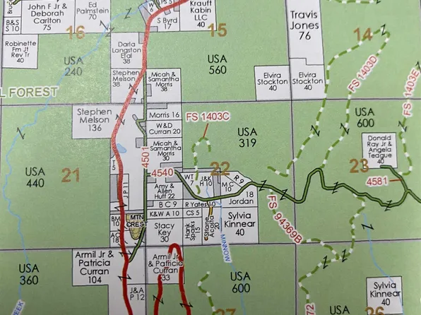 /off Cres #4540, Ozone, AR 72854