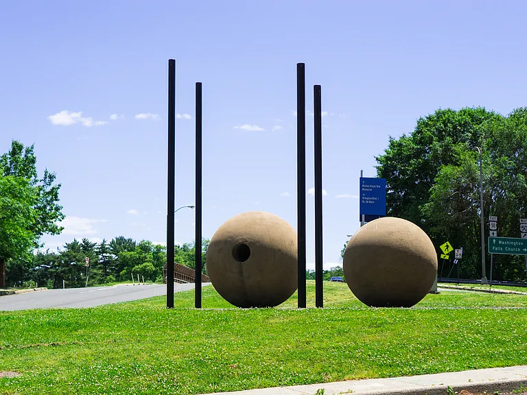 Dark Star Park in front of Community Entrance
