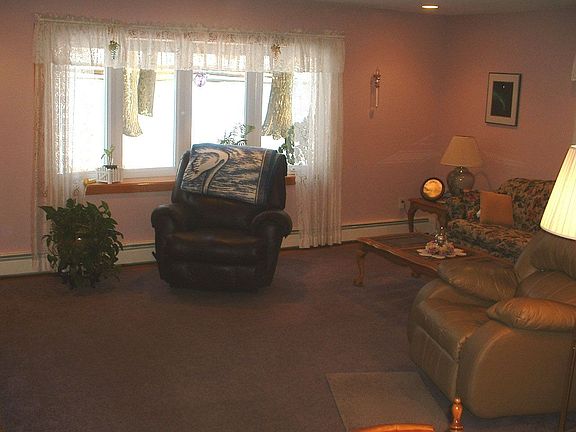 Living Room with Bow Window