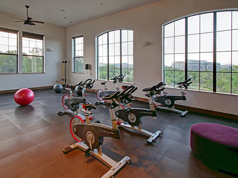 Independent yoga/spin fitness studio