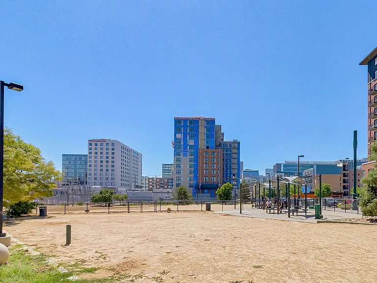 Let your furry friends run wild at the nearby dog park, just steps away from their new home.
