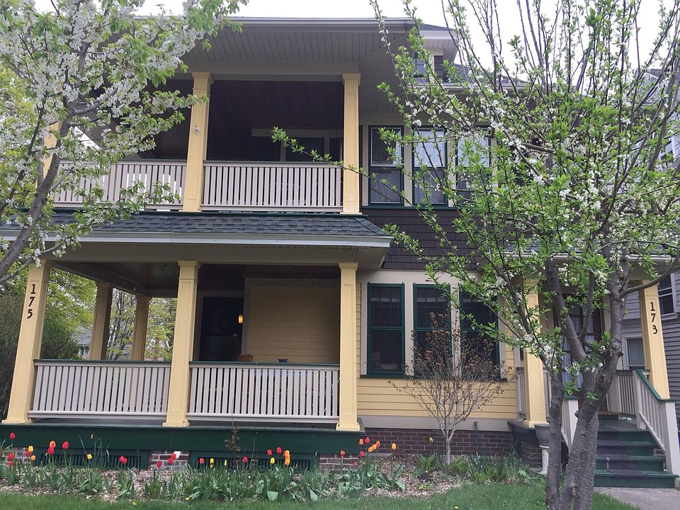 173 Shepard St, front of house, door on right side.