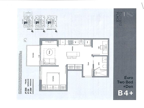 2nd image of 1277 Hornby St #1506