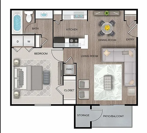 Floor plan The Elm