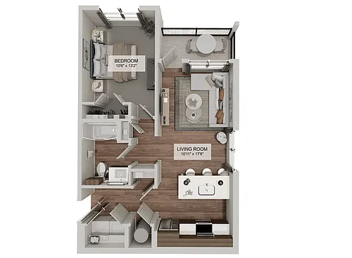 Floor plan The Wren Select (A1B)