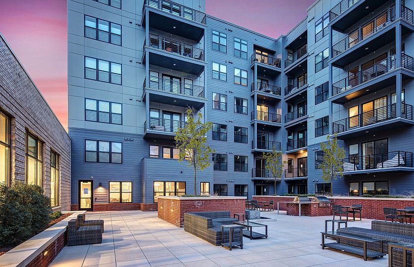 New luxury 1-level elevator condos in Fairfax just footsteps from the Vienna Fairfax Metro
