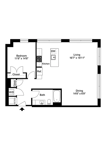 Floor plan A6
