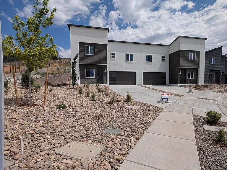 Corner lot location... open space to side and behind, extra long driveway