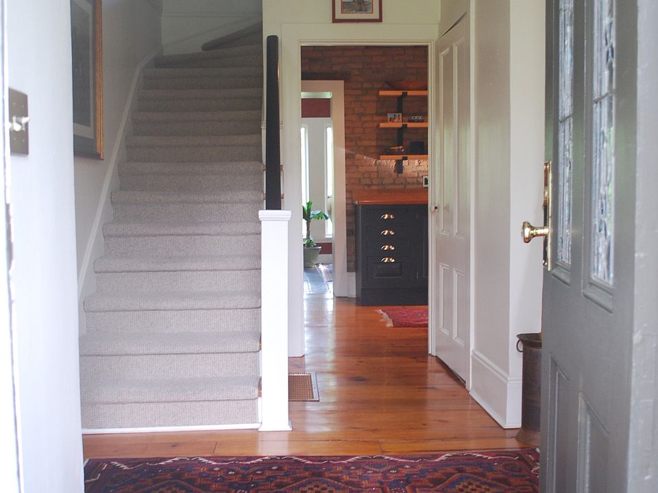 enter front door