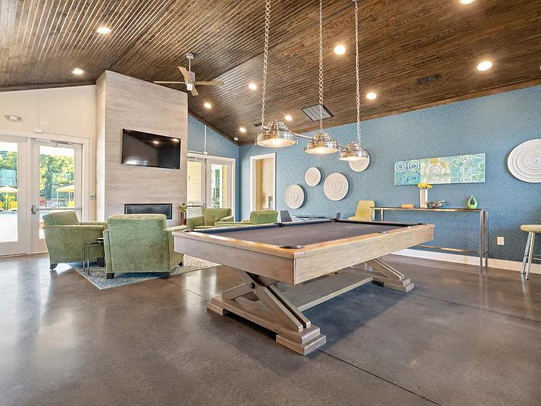 Beautiful clubhouse at Hawthorne at Southside
