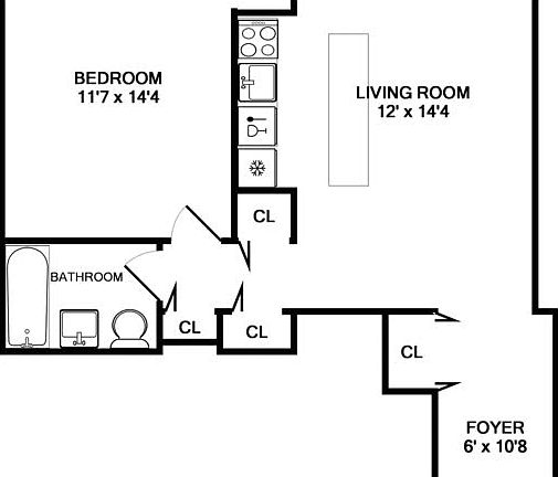 2nd image of 345 E 93rd St APT 10E