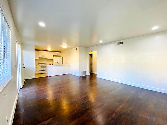 Living Room and Kitchen + Dining Area
