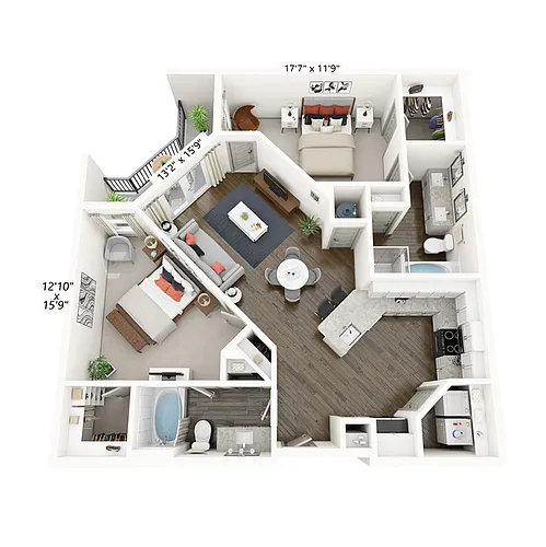 Floor plan Preston