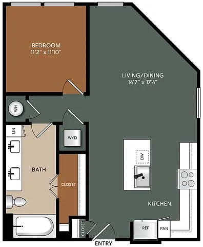 Floor plan A2A
