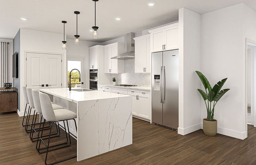 Spacious Kitchen with Stainless Steel Appliances