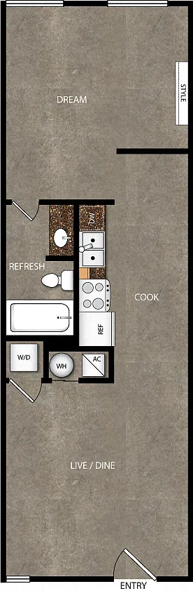 Floor plan Machine Shop 103