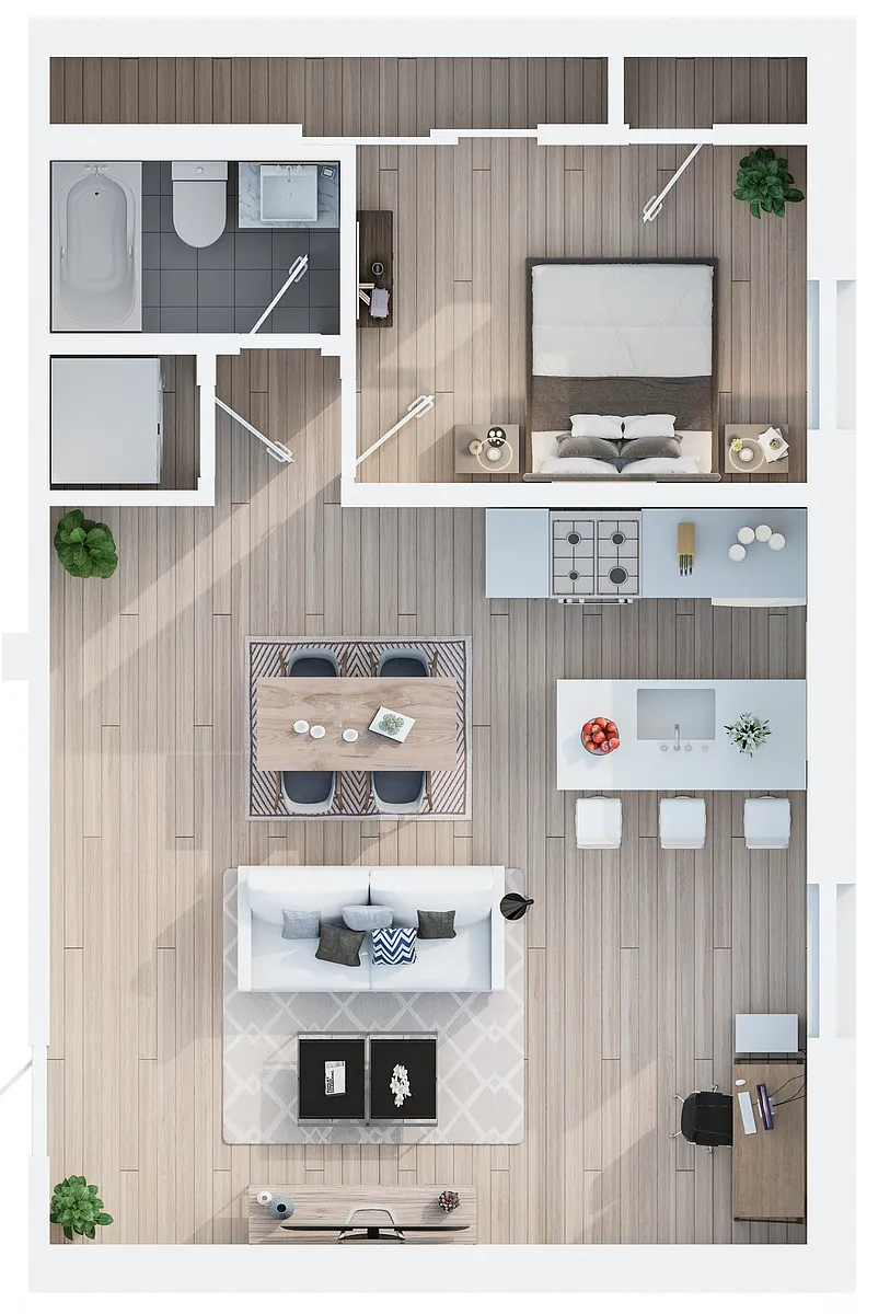 Floor plan 3A