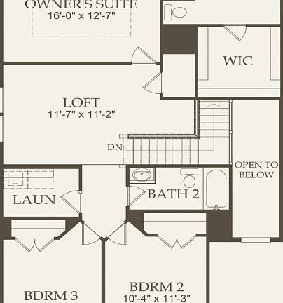 Second Floor 3 br 2.5 ba