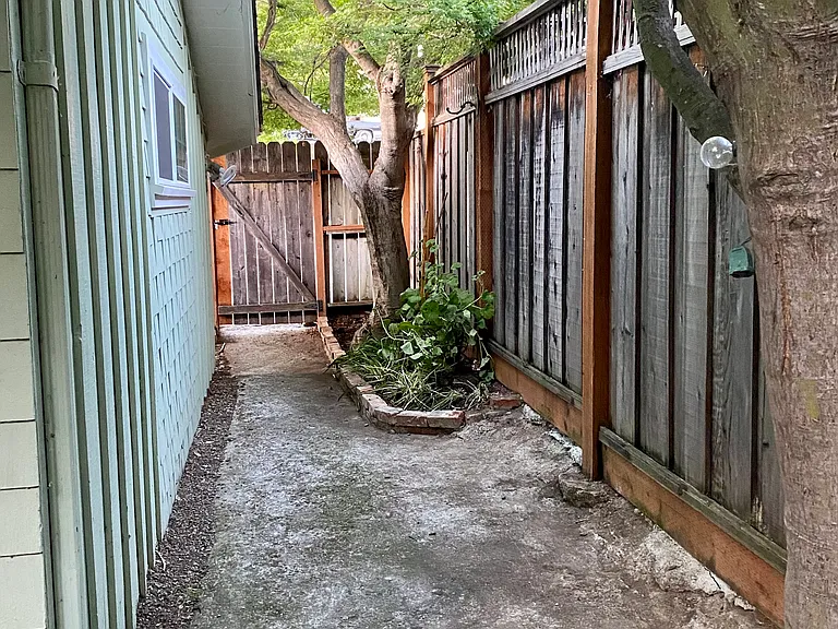 Side Entrance from Alley