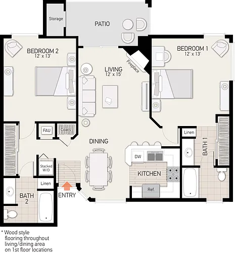 Floor plan Plan L