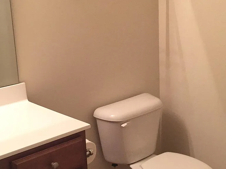 Downstairs half bath.