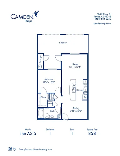 Floor plan The A3.5
