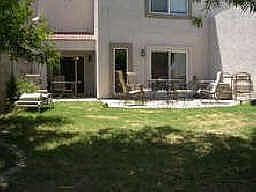 Backyard w/ watering system