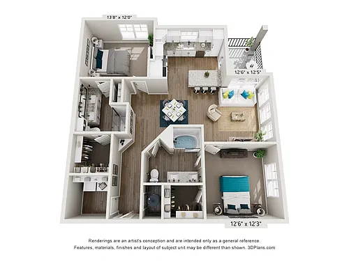 Floor plan The Bay