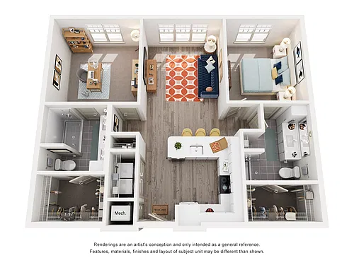 Floor plan Inlet