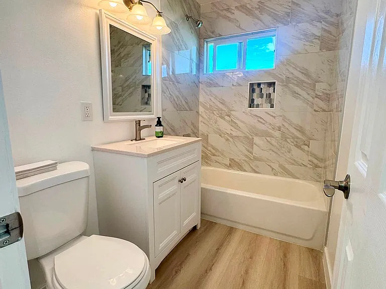Hallway Bathroom