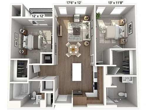 Floor plan B02A