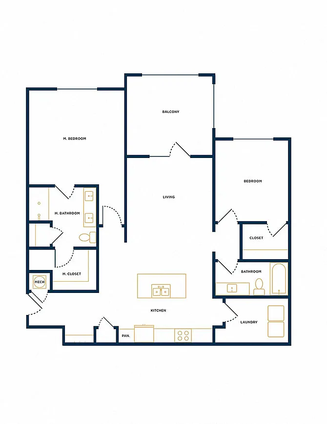Floor plan B1