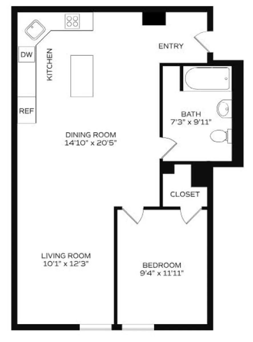 Floor plan A02