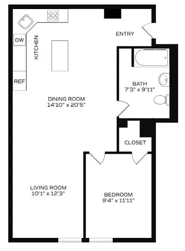 Floor plan A02