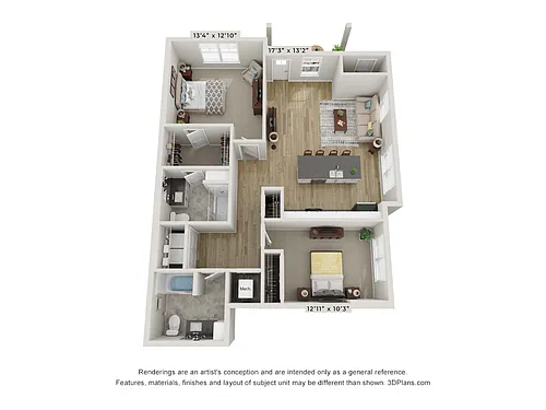 Floor plan Palmer