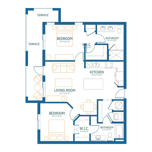 Floor plan Driftwood
