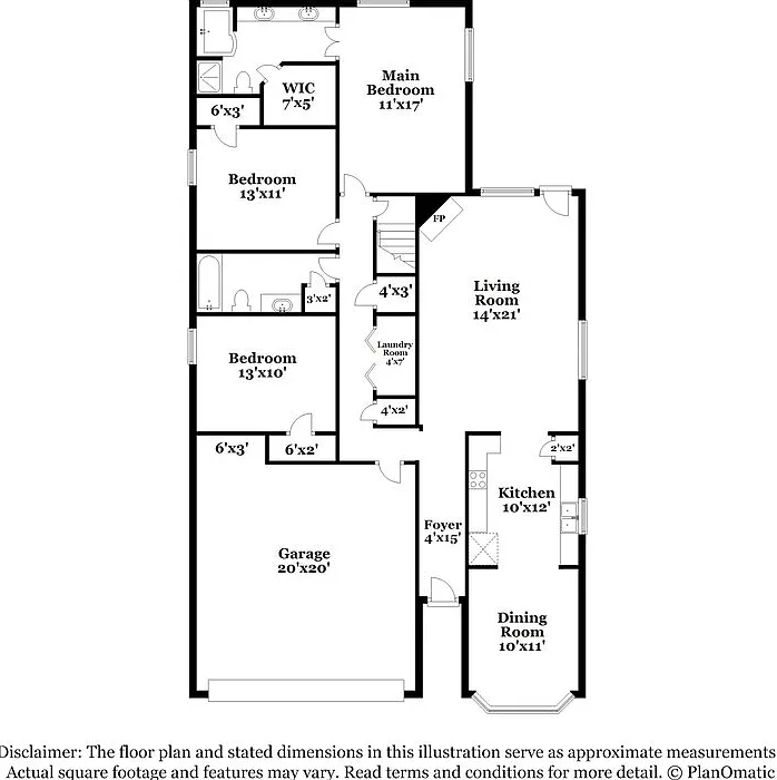 3 bed, 2.0 bath, 1800 sqft, $1,875 — Photo 2