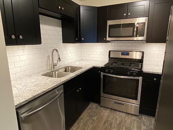 New cabinets with soft close doors and under mount lighting