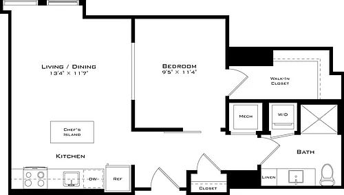 Floor plan A18