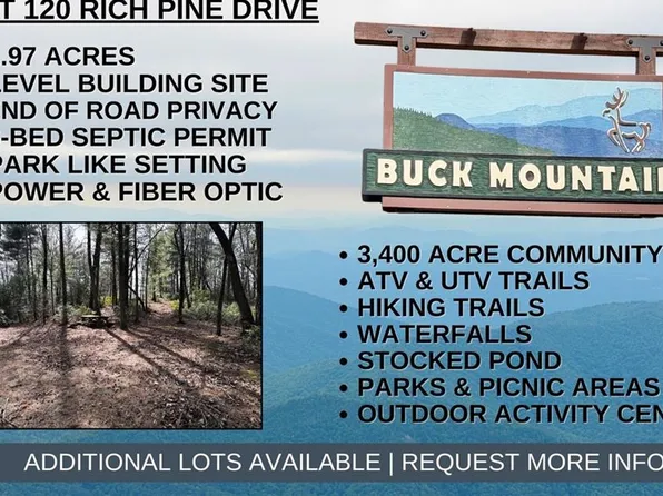 120 Rich Pine Dr Lot 120, Purlear, NC 28665